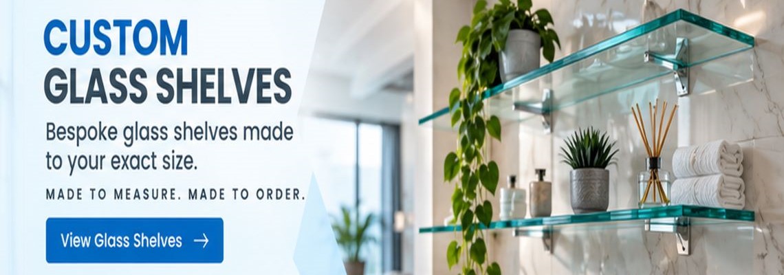 Custom Glass Shelves
